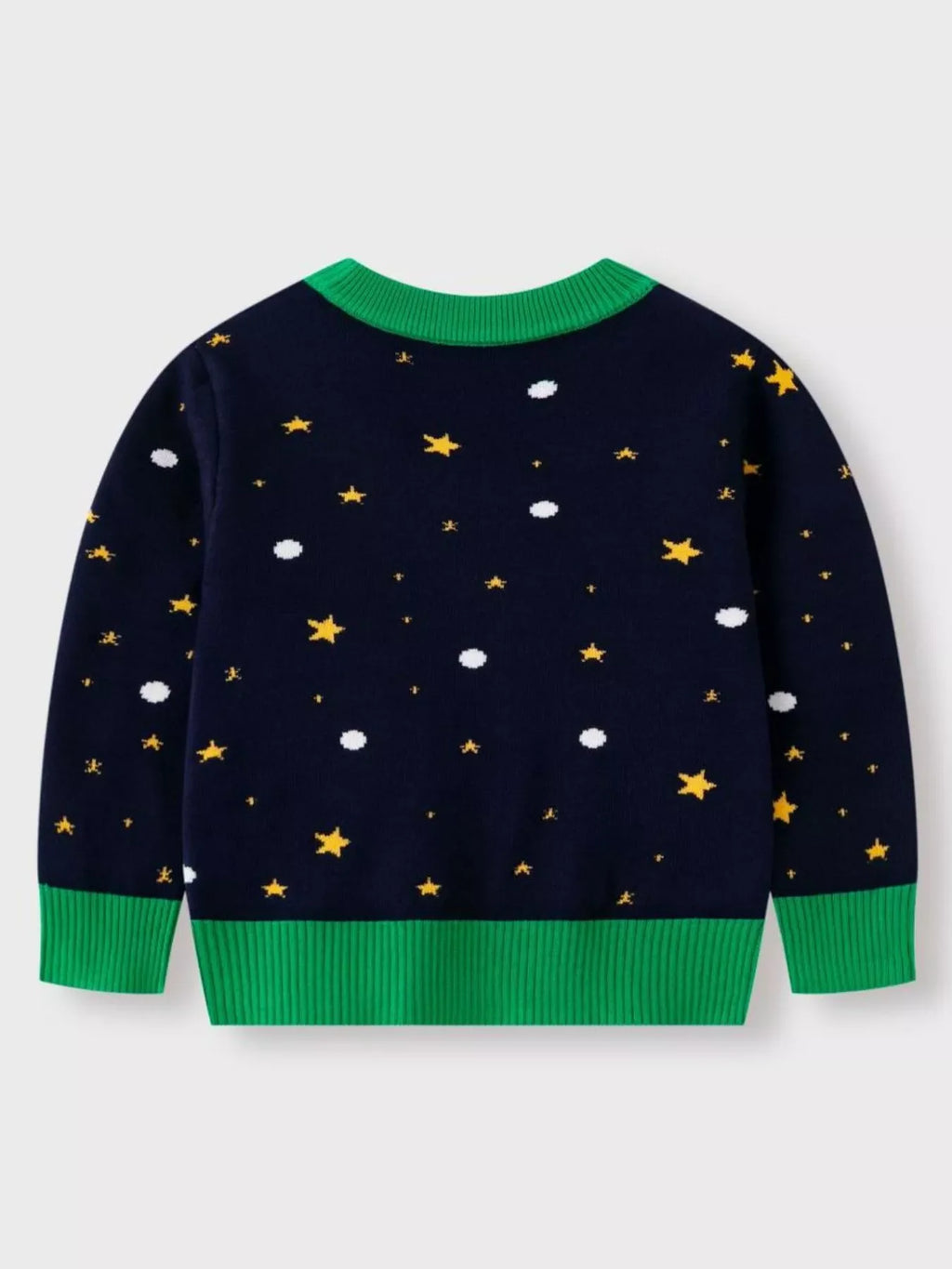 Children's Christmas Tree Round Neck Sweater