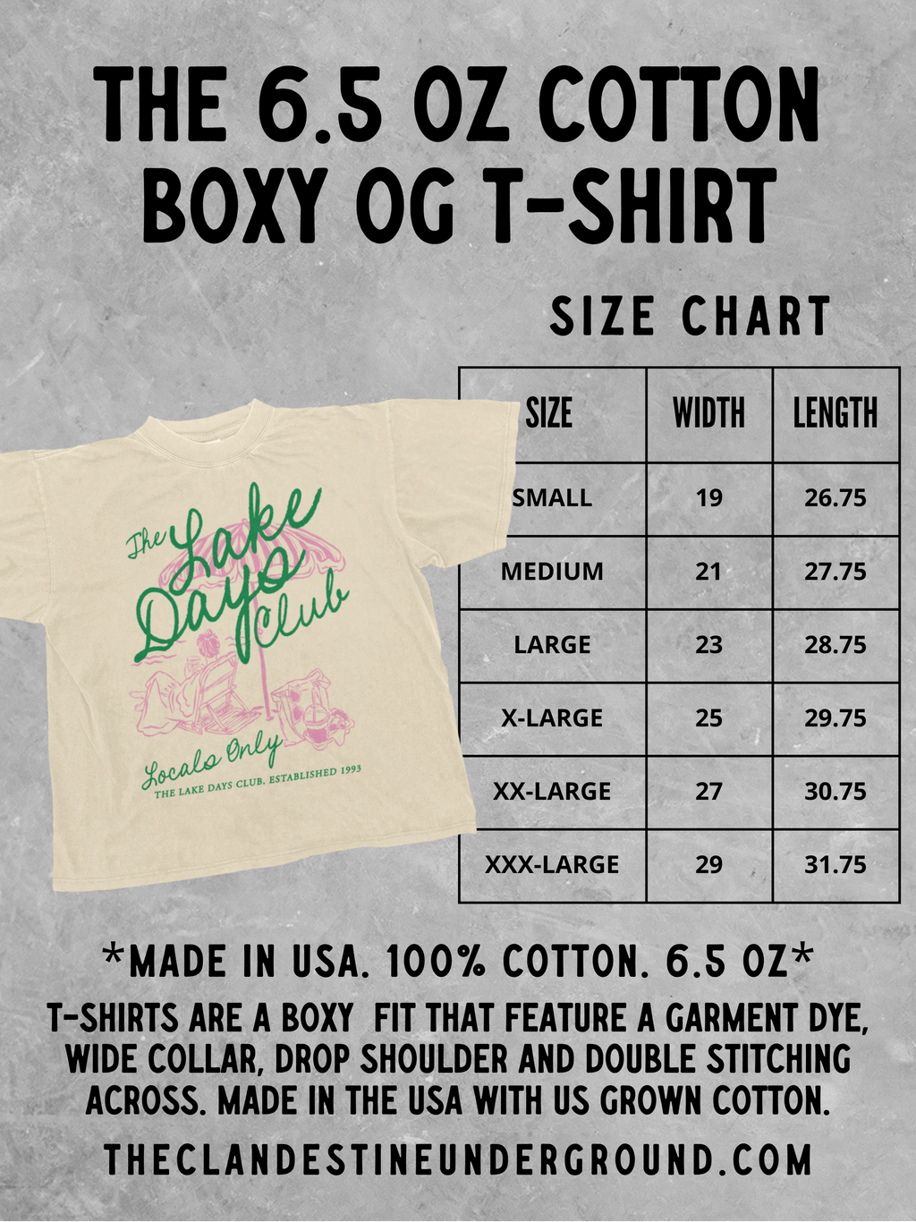 Underground Original Design: Fishing Rodeo, Summer Boxy Cotton TShirt
