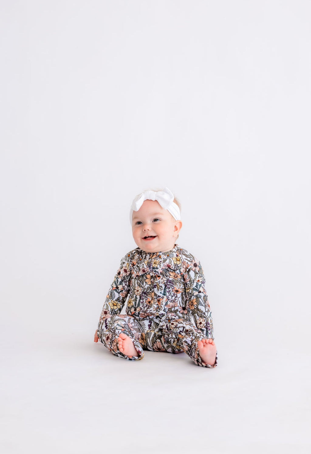 PREORDER Wildflowers Ruffle Bamboo Zippy