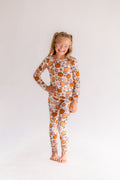 Autumn Floral Bamboo Pajamas