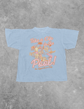 Underground Original Design: Take a Dip in the Pool, Summer BC Boxy Cotton T-Shirt