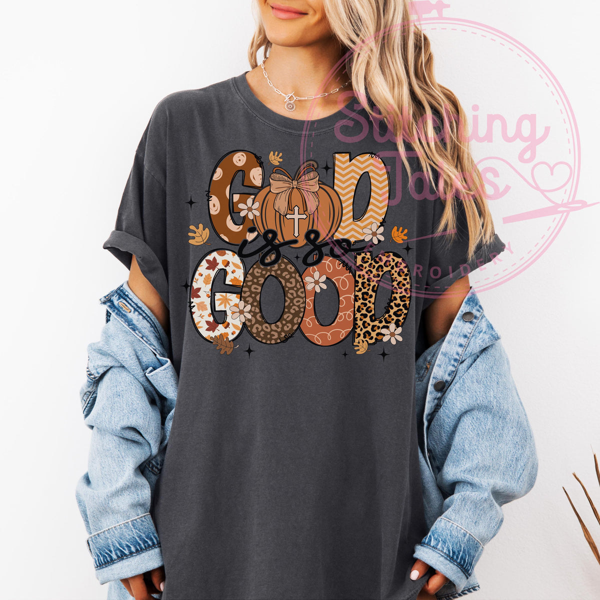 God Is So Good Comfort Colors Tee, Christian Fall Shirt