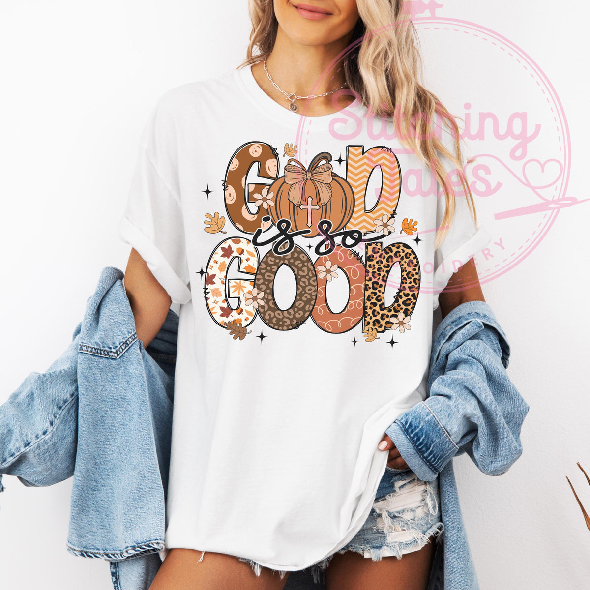 God Is So Good Comfort Colors Tee, Christian Fall Shirt