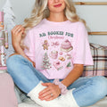 Book Lover Christmas Shirt, Cozy Holiday Reading, Comfort Colors