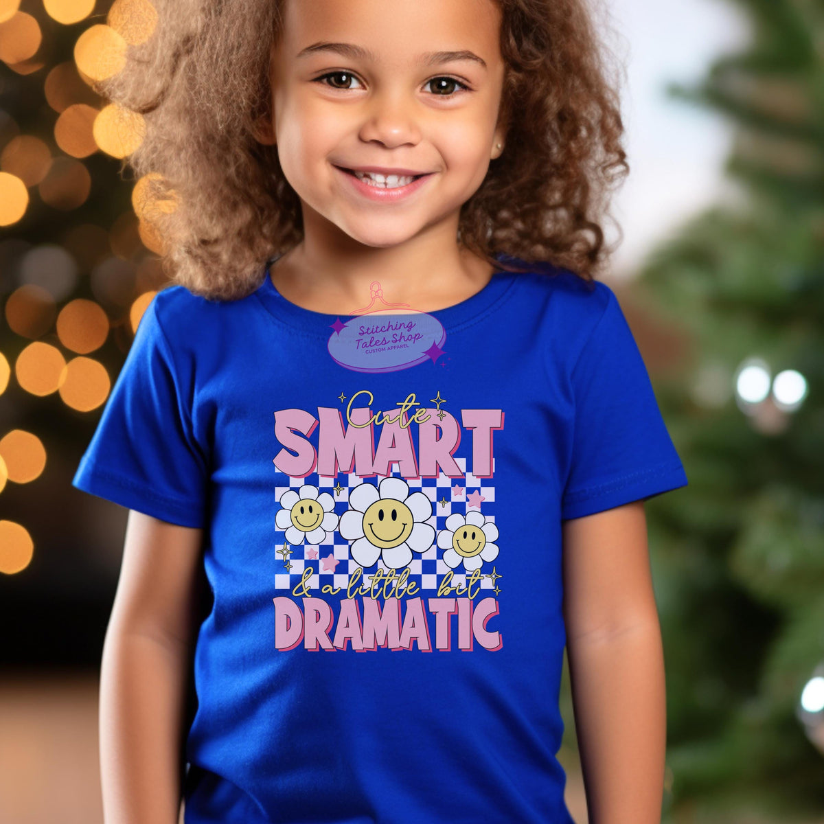 Retro Smiley Toddler Tee, Funny Graphic Kids Top