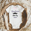 Handsome Like My Daddy Onesie, Baby Shower Gift