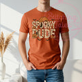 Spooky Dude Halloween Shirt, Comfort Colors Graphic Tee