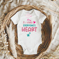I Stole Everyone’s Heart Baby Onesie, Valentine Bodysuit, Newborn Gift