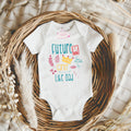Future Gamer Like Dad Baby Onesie, Funny Baby Shower Gift