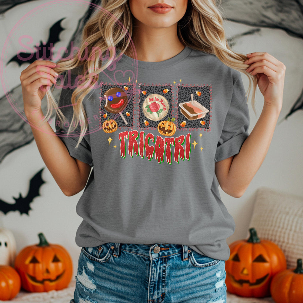 TricoTri Halloween Comfort Colors Tee, Funny Mexican Candy Graphic