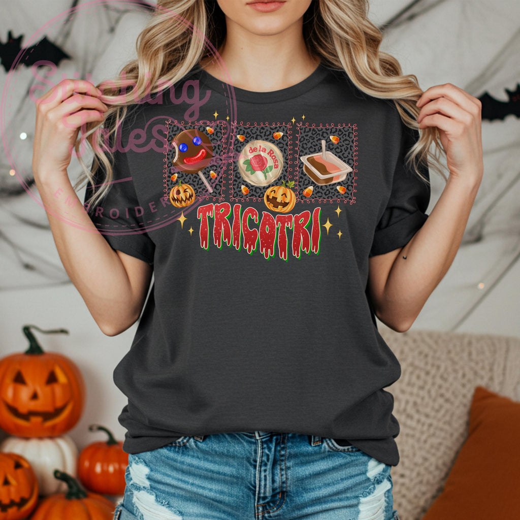 TricoTri Halloween Comfort Colors Tee, Funny Mexican Candy Graphic
