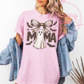 Spooky Mama Ghost Shirt, Vintage Halloween Tee, Comfort Colors