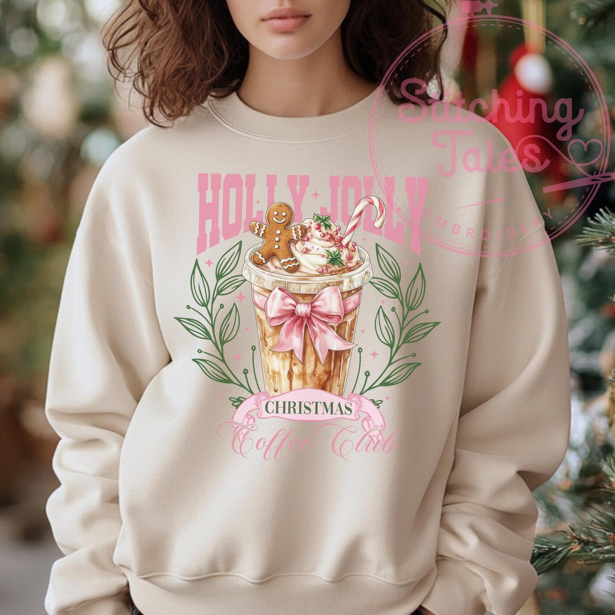 Christmas Coffee Club Tee, Retro Holiday Shirt