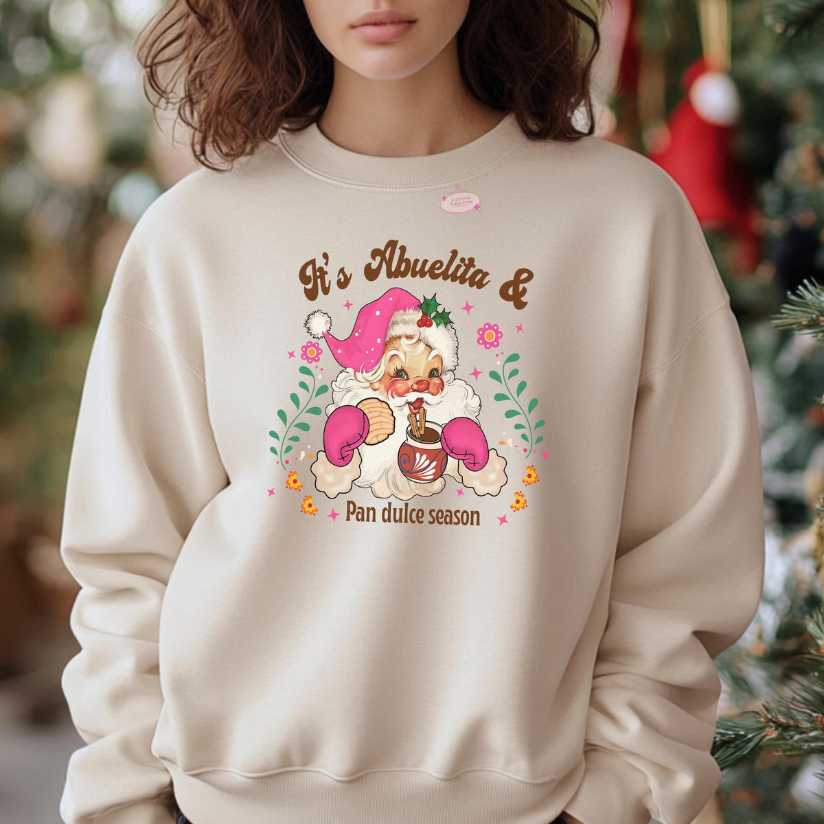 Abuelita and Pan Dulce Christmas Sweatshirt, Mexican Holiday Tee