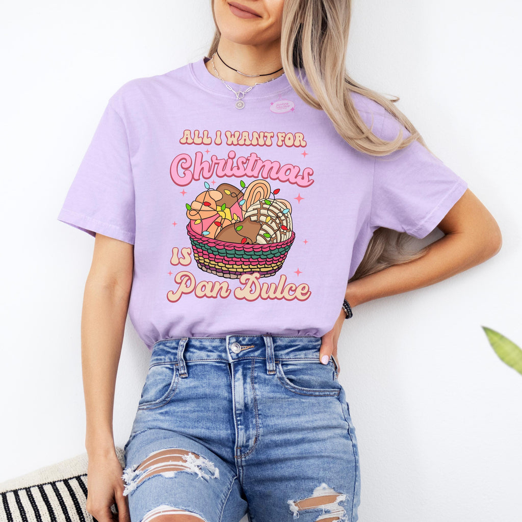 Pan Dulce Christmas Shirt, Latino Holiday, Comfort Colors Tee