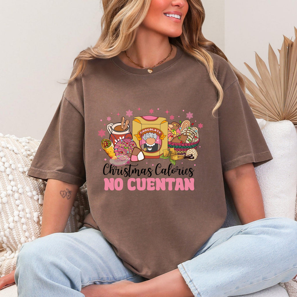 Comfort Colors Christmas Tee, Funny Latino Pan Dulce Shirt