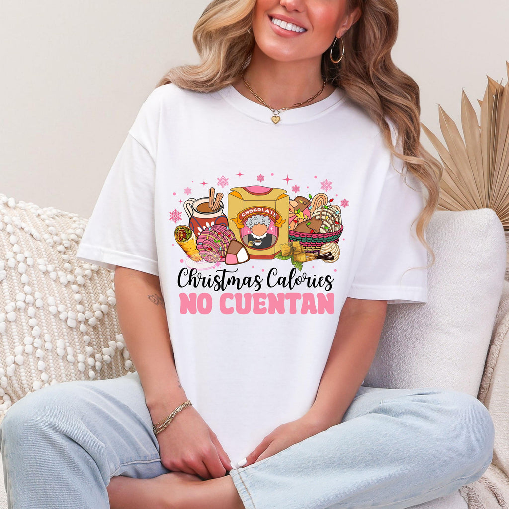 Comfort Colors Christmas Tee, Funny Latino Pan Dulce Shirt