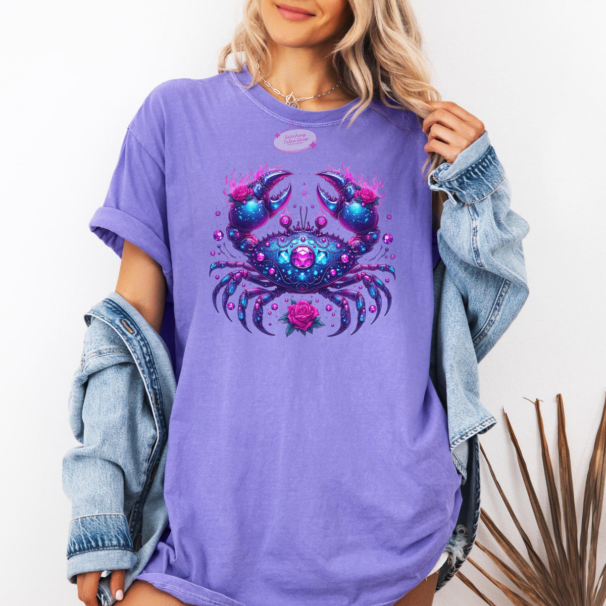 Cancer Zodiac Shirt, Cosmic Crab Tee, Astrology Gift