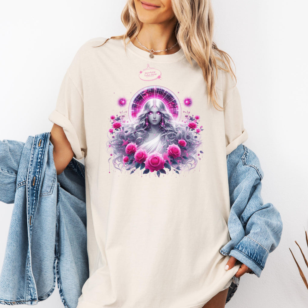 Virgo Shirt, Celestial Goddess, Comfort Colors Zodiac Tee