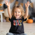 Mama's Girl Toddler Shirt, Retro Groovy Flower Kids Tee, Bella Canvas 3001T