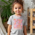 Mama's Dramatic Little Bestie Toddler Shirt, Retro Groovy Tee