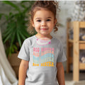 Retro Rainbow Big Sister Toddler Shirt, Groovy Pastel Tee