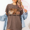 Grateful Thankful Blessed Shirt, Comfort Colors Fall Tee
