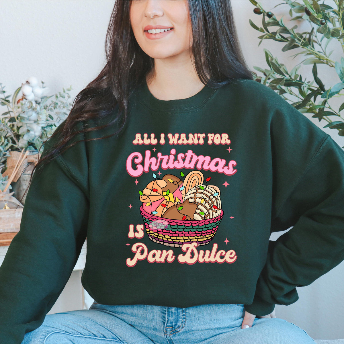 Pan Dulce Christmas Shirt, Latino Holiday, Comfort Colors Tee