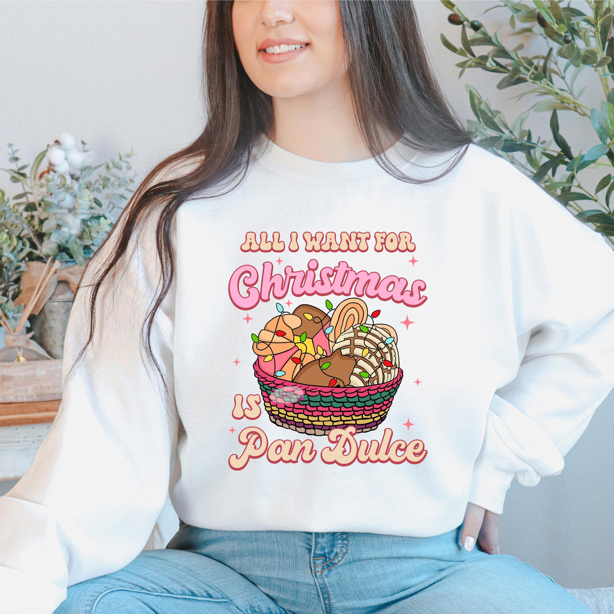 Pan Dulce Christmas Shirt, Latino Holiday, Comfort Colors Tee