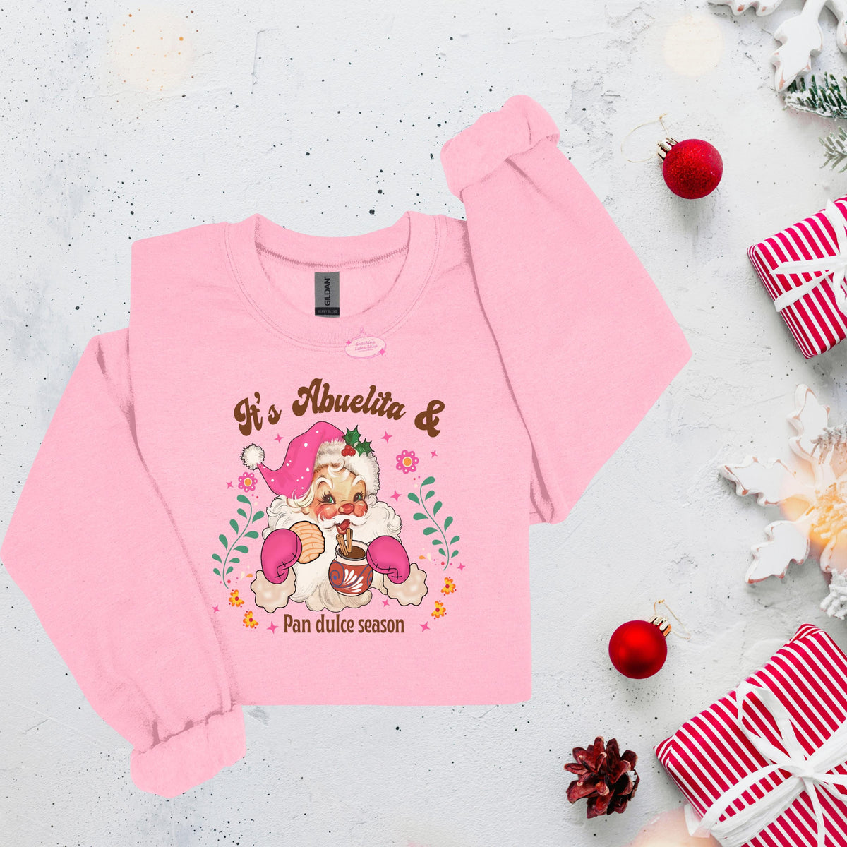 Abuelita and Pan Dulce Christmas Sweatshirt, Mexican Holiday Tee