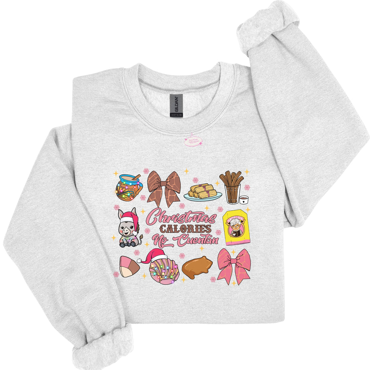 Christmas Calories No Cuentan Comfort Colors Tee, Latino Navidad Shirt