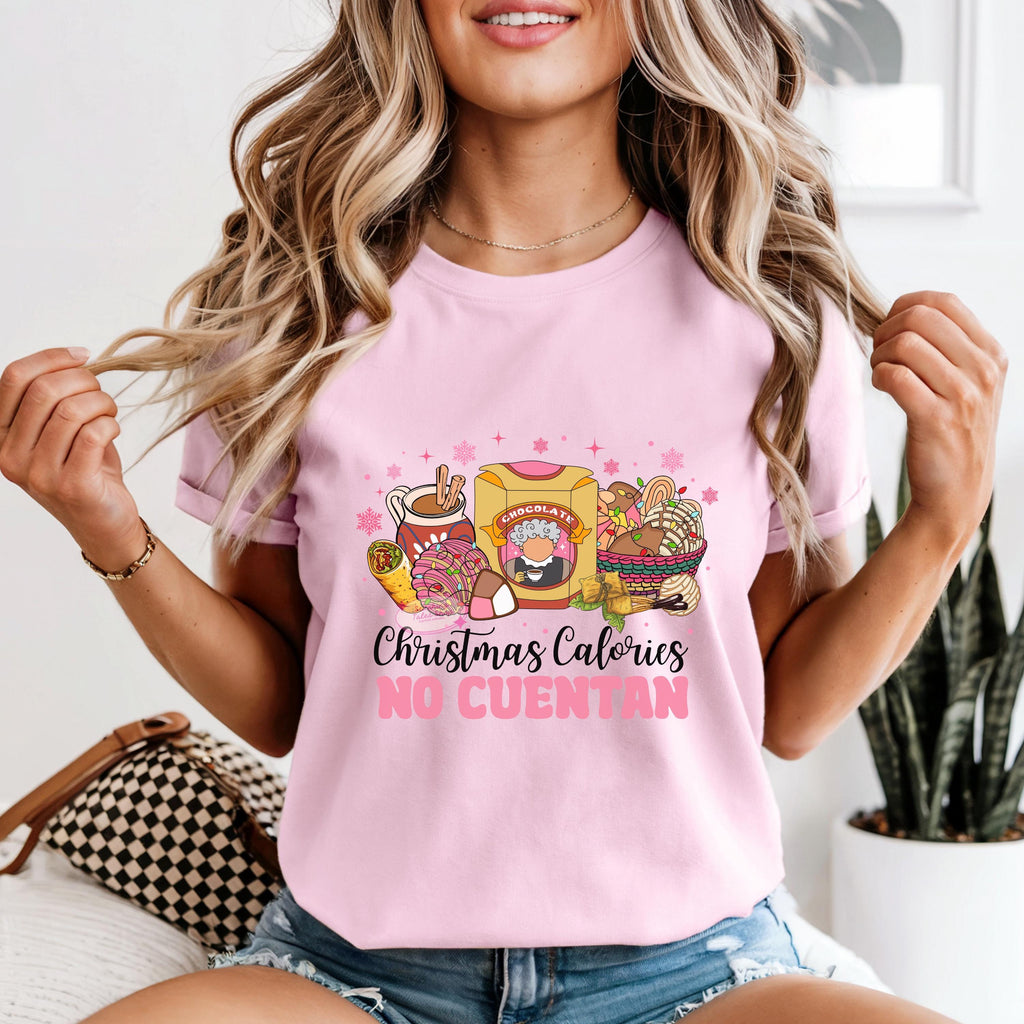 Comfort Colors Christmas Tee, Funny Latino Pan Dulce Shirt
