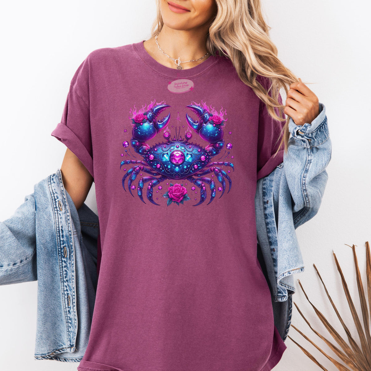 Cancer Zodiac Shirt, Cosmic Crab Tee, Astrology Gift