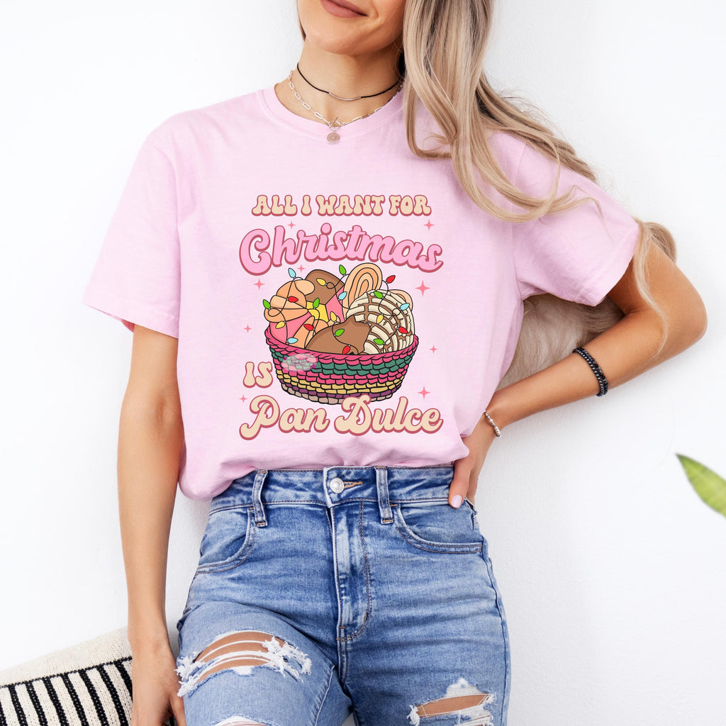 Pan Dulce Christmas Shirt, Latino Holiday, Comfort Colors Tee