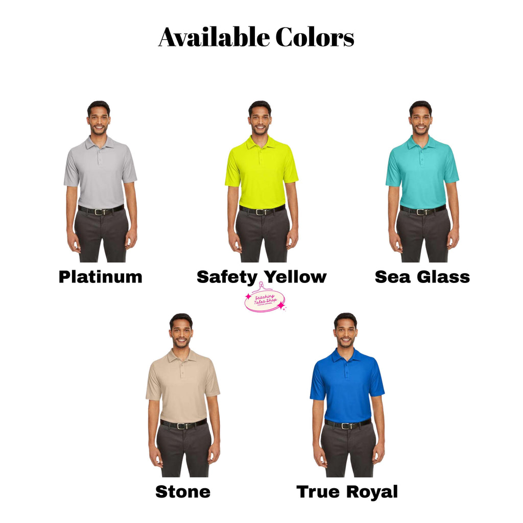 Custom Embroidered Logo Polo Shirt