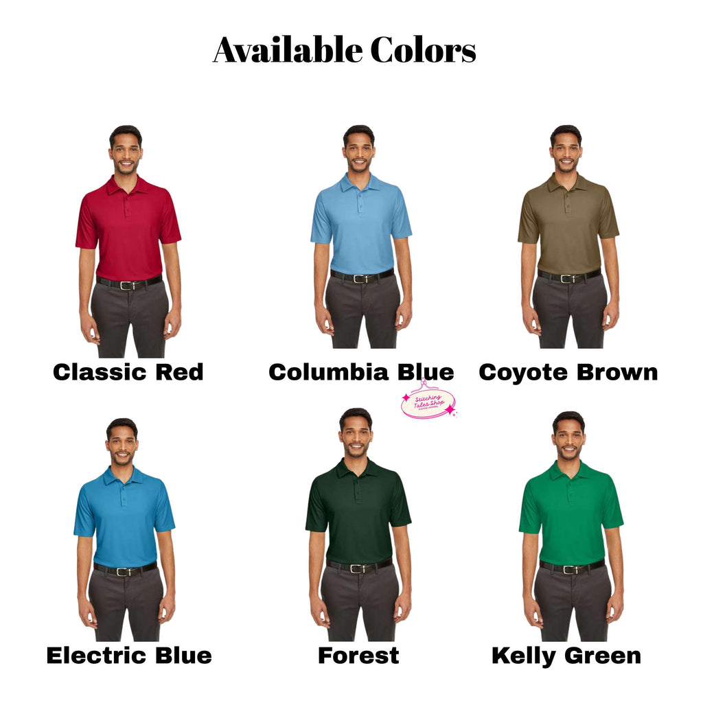Custom Embroidered Logo Polo Shirt