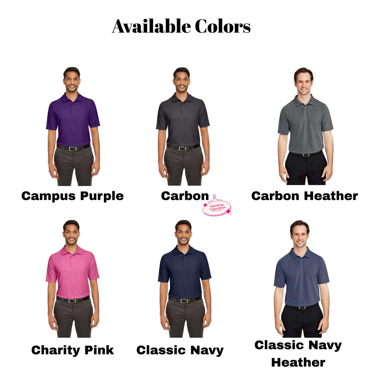 Custom Embroidered Logo Polo Shirt