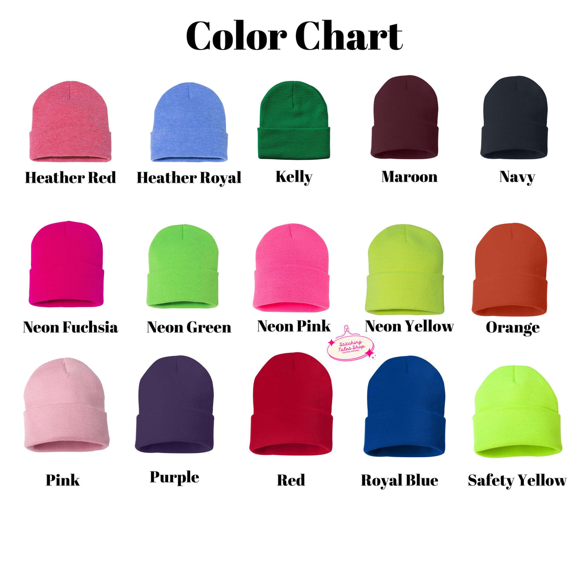 Custom Embroidered Beanie, Personalized Knit Hat, Logo Beanie, Business Apparel, Company Beanie, Winter Work Hat