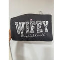 Wifey Embroidered Sweatshirt