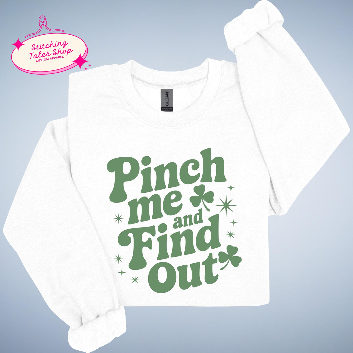 Pinch Me St Patrick's Day Shirt, Funny Irish Tee, Shamrock