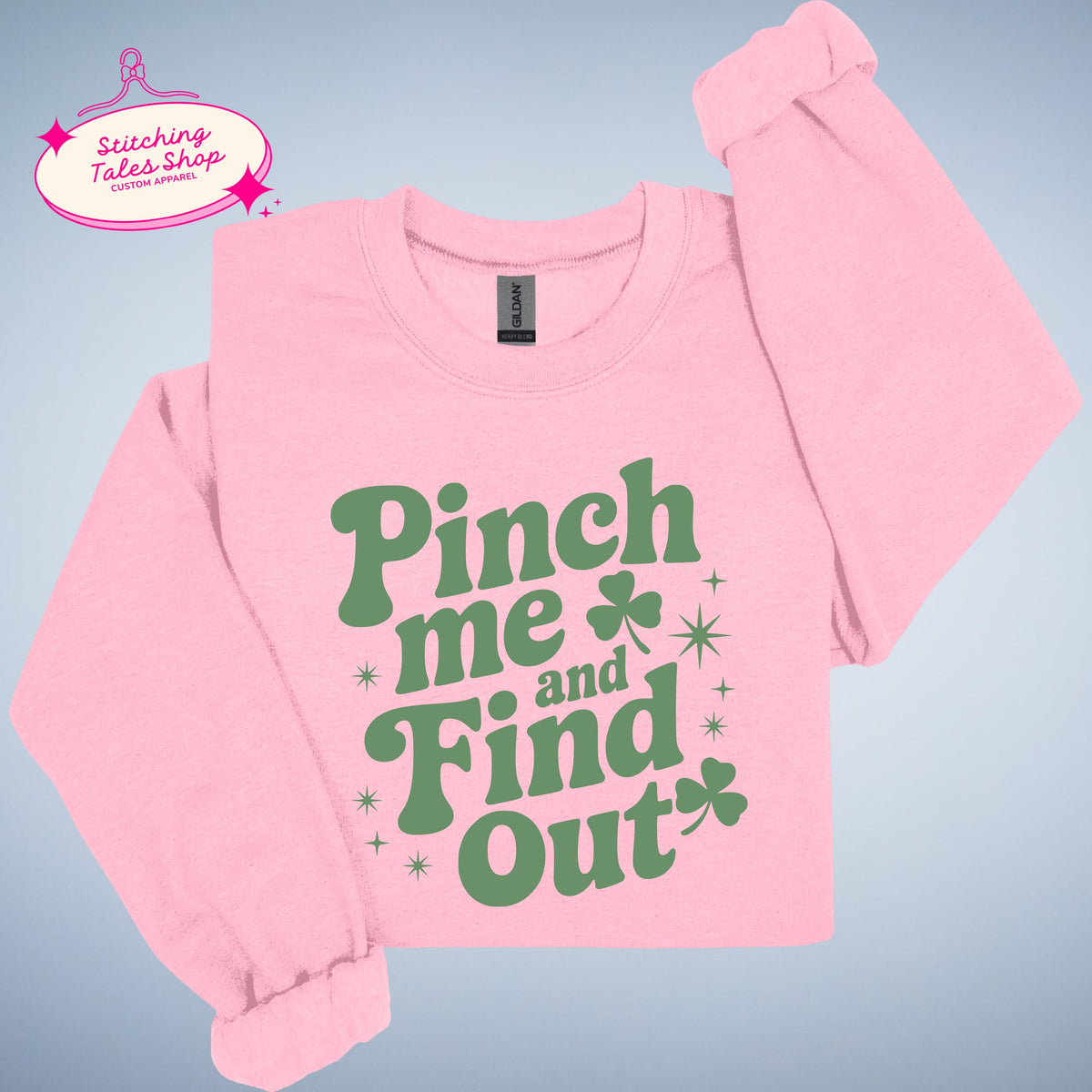 Pinch Me St Patrick's Day Shirt, Funny Irish Tee, Shamrock