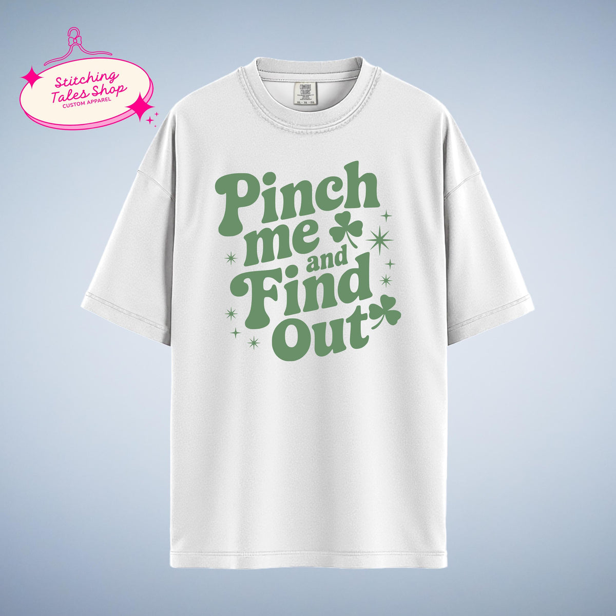 Pinch Me St Patrick's Day Shirt, Funny Irish Tee, Shamrock