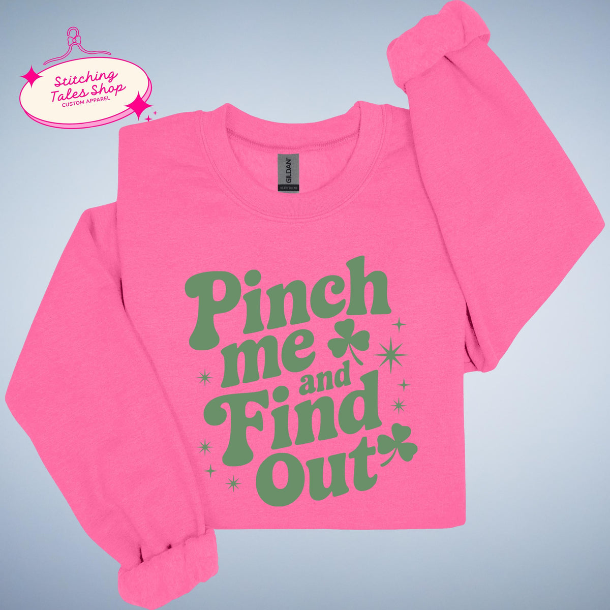 Pinch Me St Patrick's Day Shirt, Funny Irish Tee, Shamrock