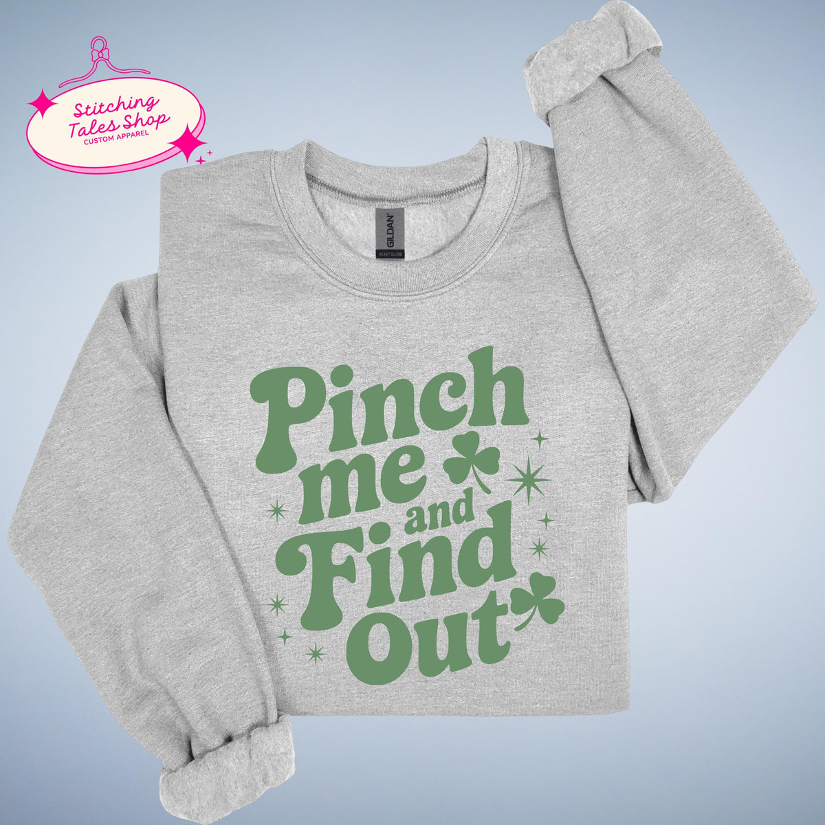 Pinch Me St Patrick's Day Shirt, Funny Irish Tee, Shamrock