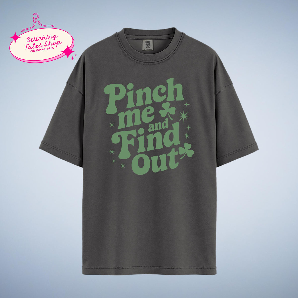 Pinch Me St Patrick's Day Shirt, Funny Irish Tee, Shamrock