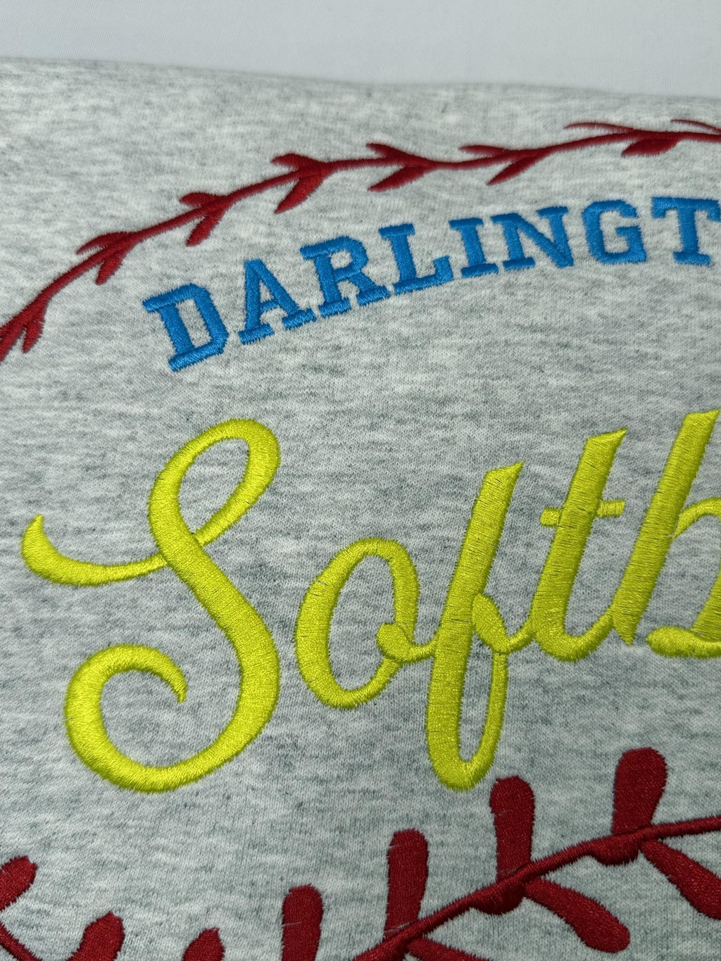 Custom Embroidered Baseball Mom Sweatshirt, Personalized Team Name Pullover