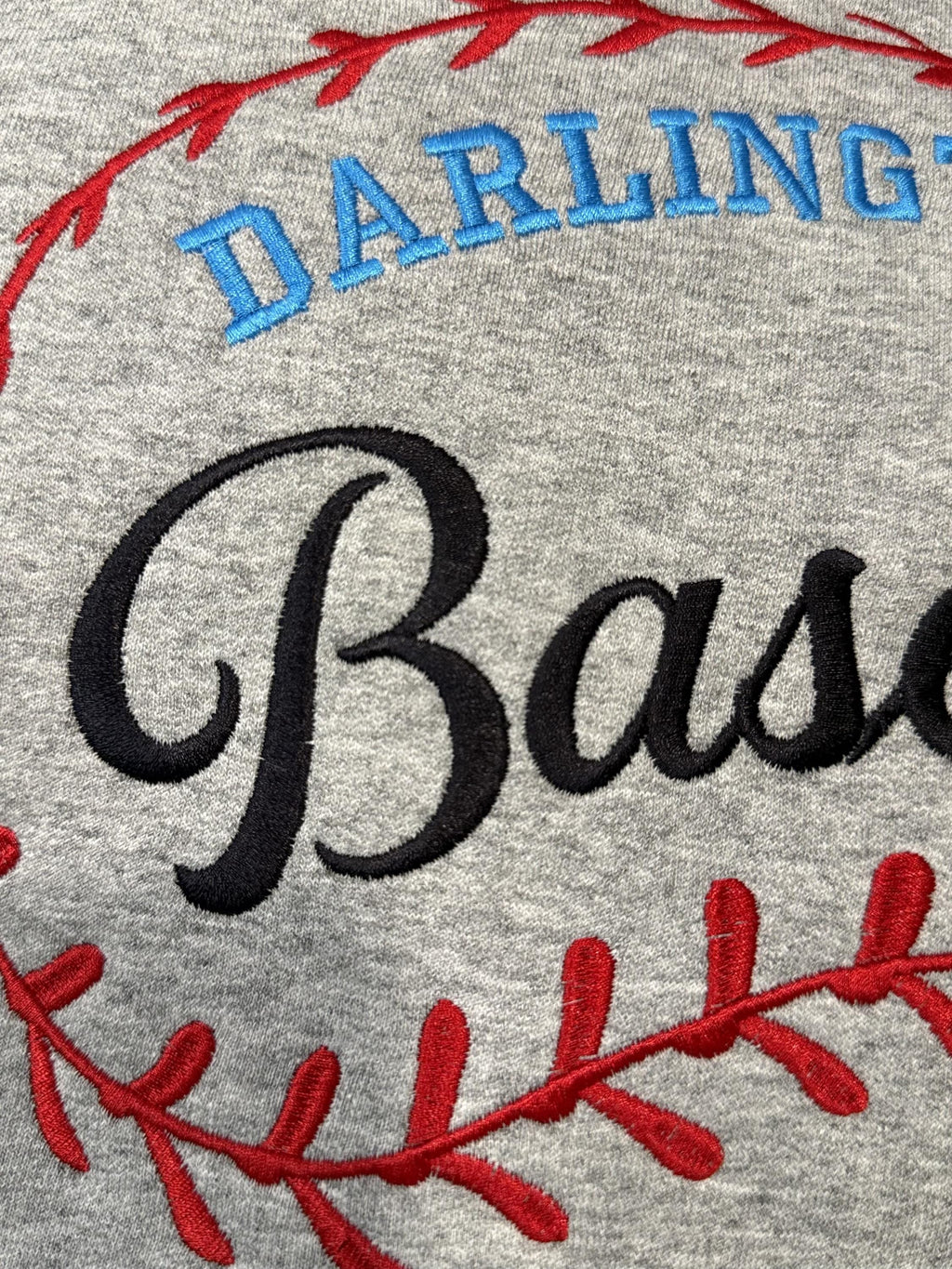 Custom Embroidered Baseball Mom Sweatshirt, Personalized Team Name Pullover