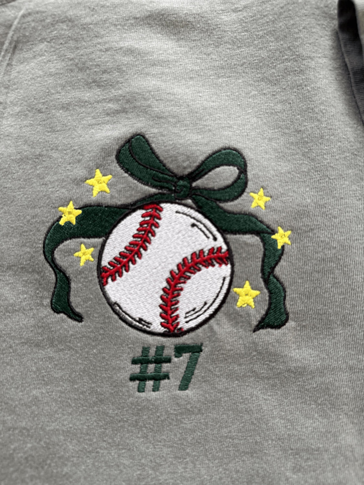 Custom Baseball Embroidered Shirt
