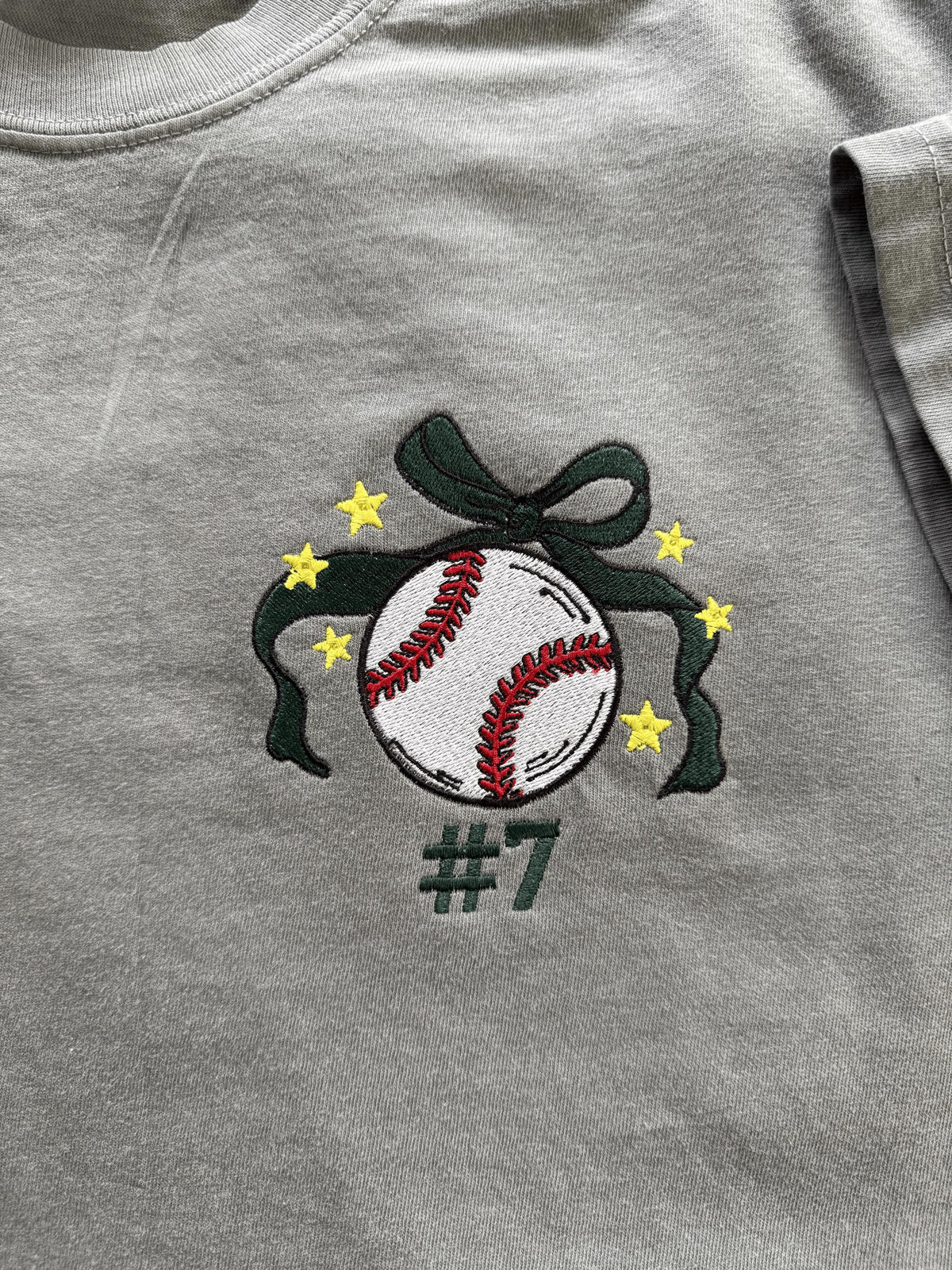 Custom Baseball Embroidered Shirt