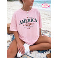 America 250 Shirt, Vintage USA Graphic Tee, Comfort Colors 1717, Patriotic Summer Outfit
